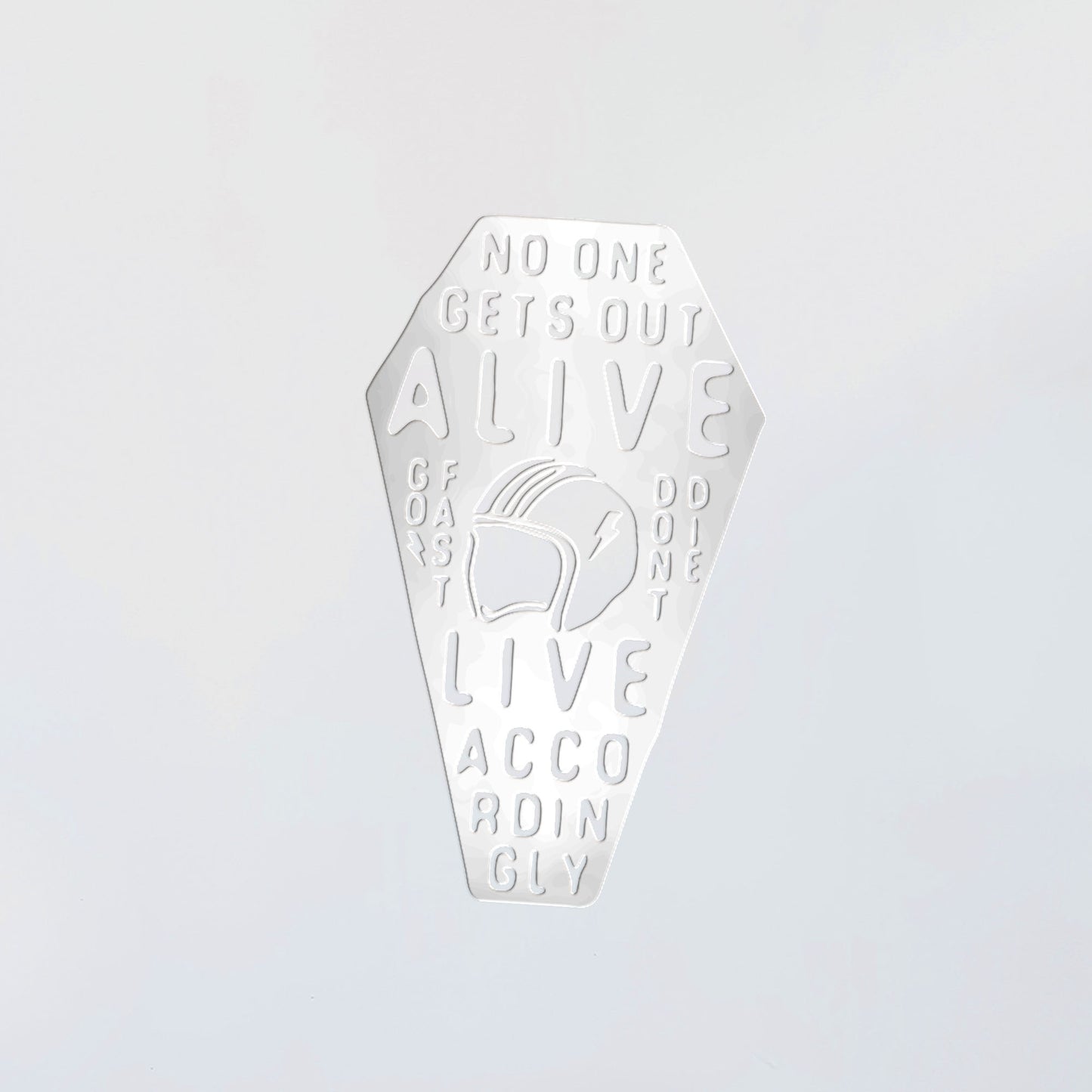 No One Gets Out Alive Decal
