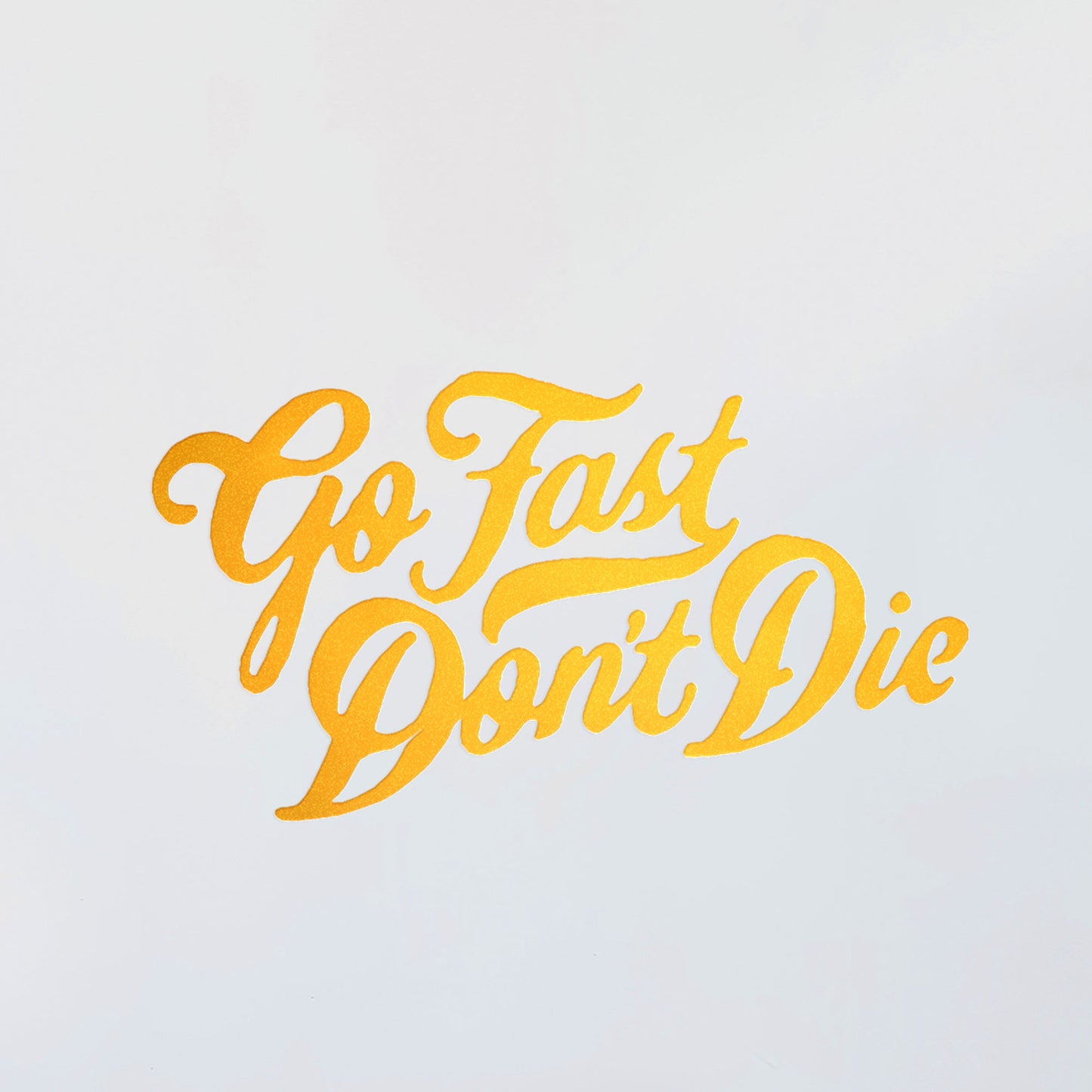 Vintage Script Decal