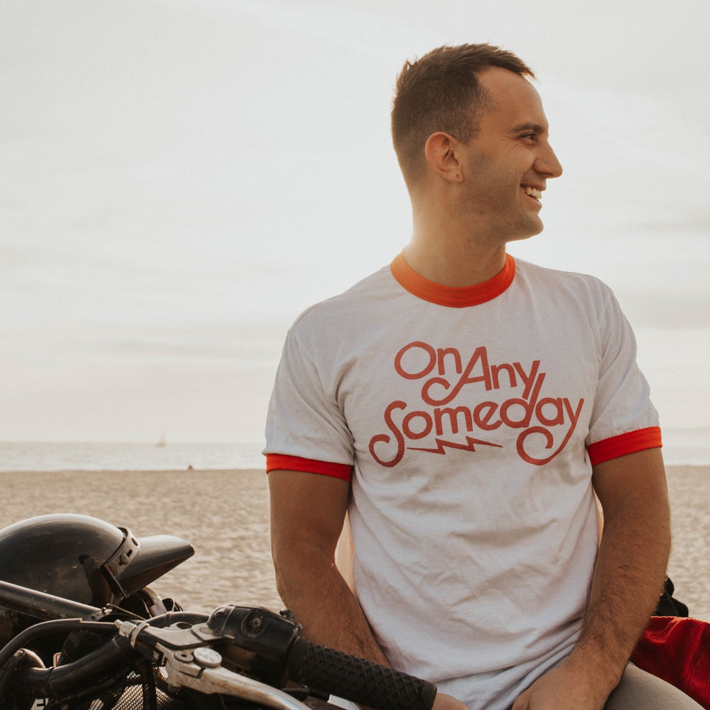 On Any Someday Ringer Tee - Black Friday