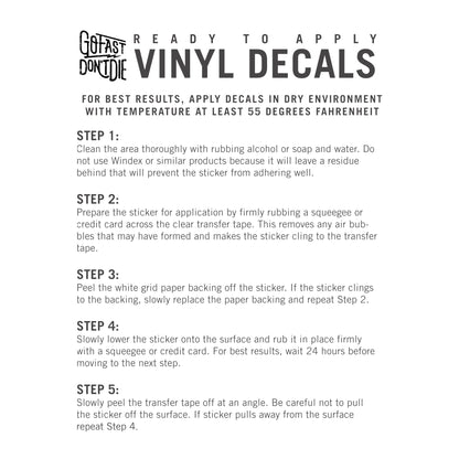 Heck Raisers Long Decal